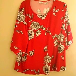 Plus size dress shirt